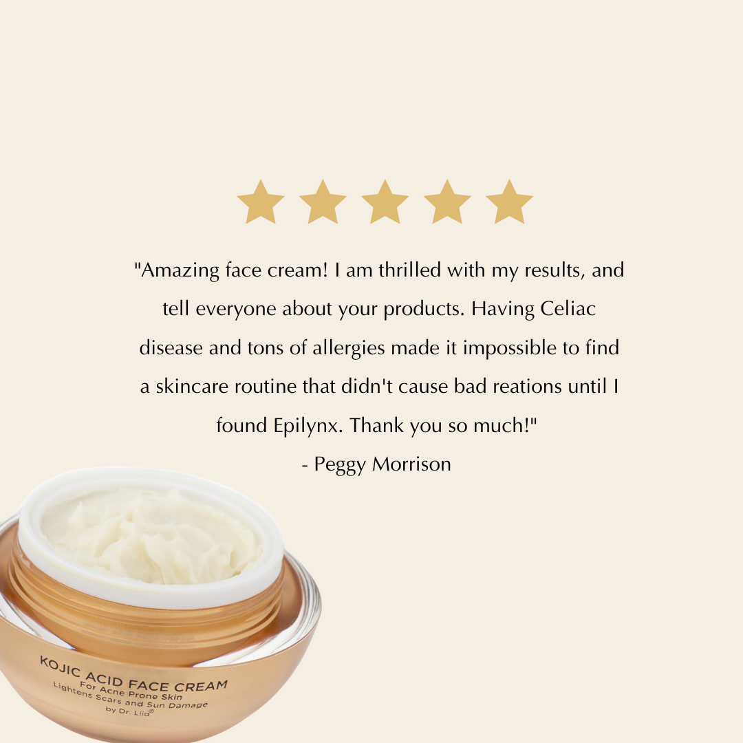 Kojic Acid Dark Spot Brightening Cream – Fade Scars + Even Skin Tone (Vegan)