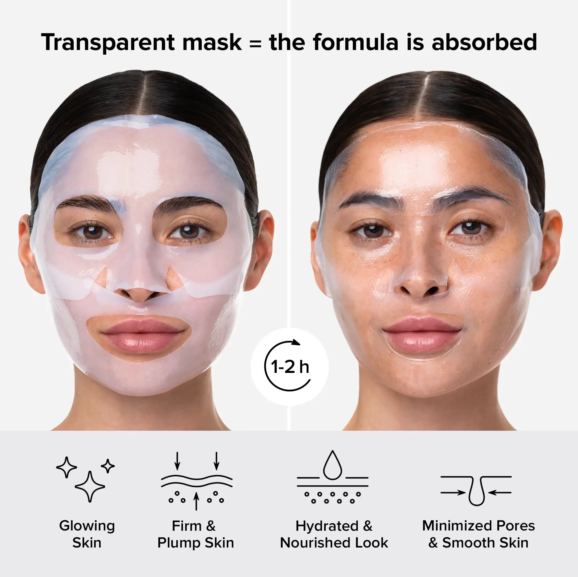 Hydrogel Collagen Face Mask – Instant Glow + Deep Hydration (Marine Collagen)
