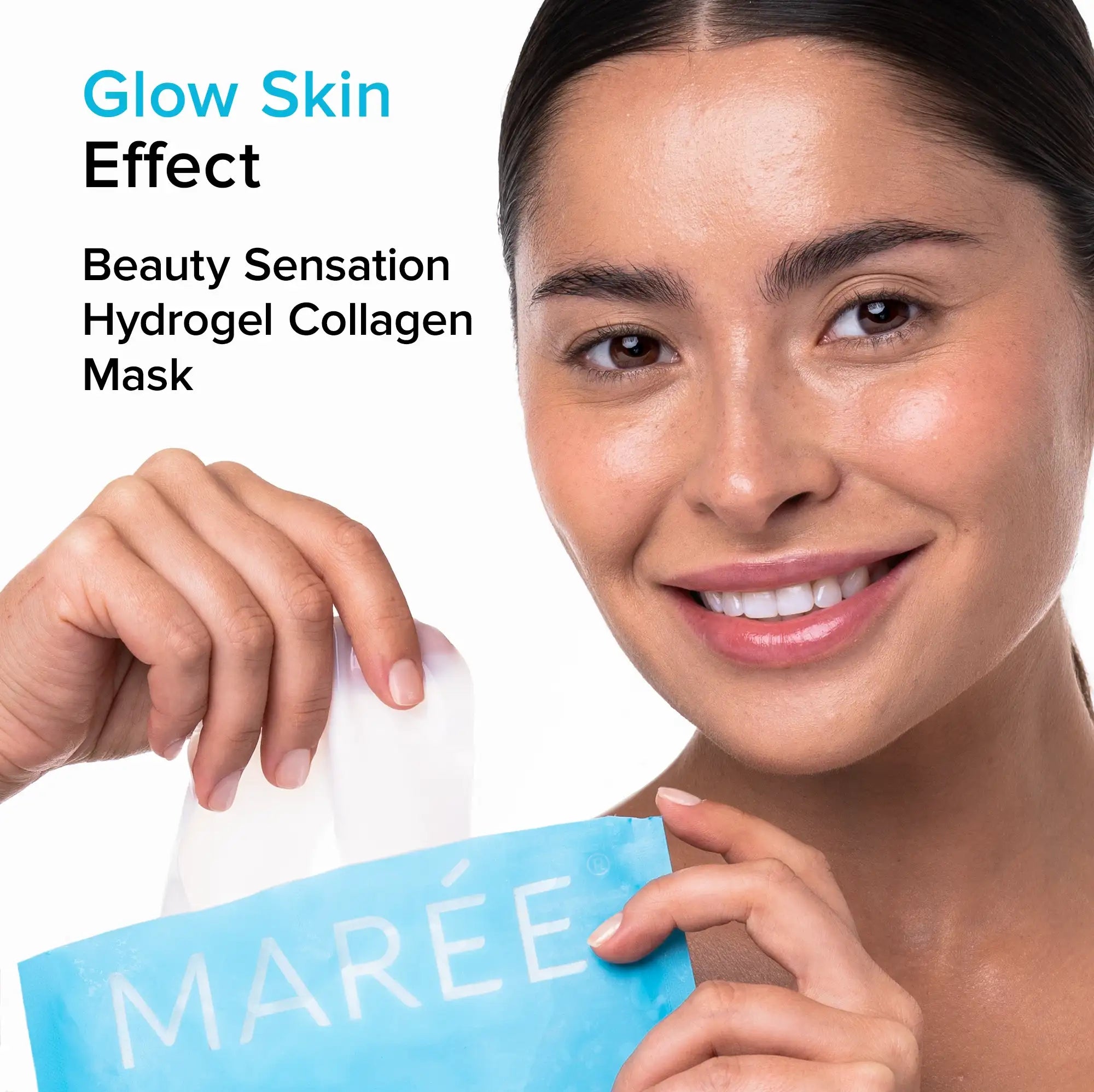 Hydrogel Collagen Face Mask – Instant Glow + Deep Hydration (Marine Collagen)
