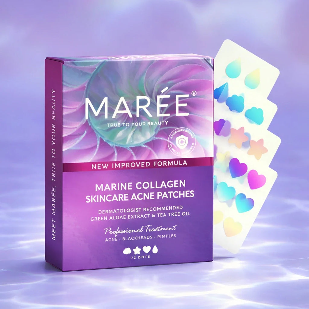 Marine Collagen Acne Patches – Dermatologist-Recommended Blemish Treatment (72 Dots)