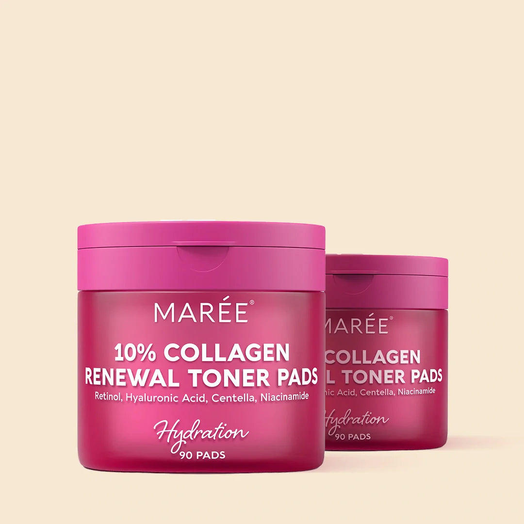 Collagen & Retinol Toner Pads – Pore-Refining + Anti-Aging (90 Pads)